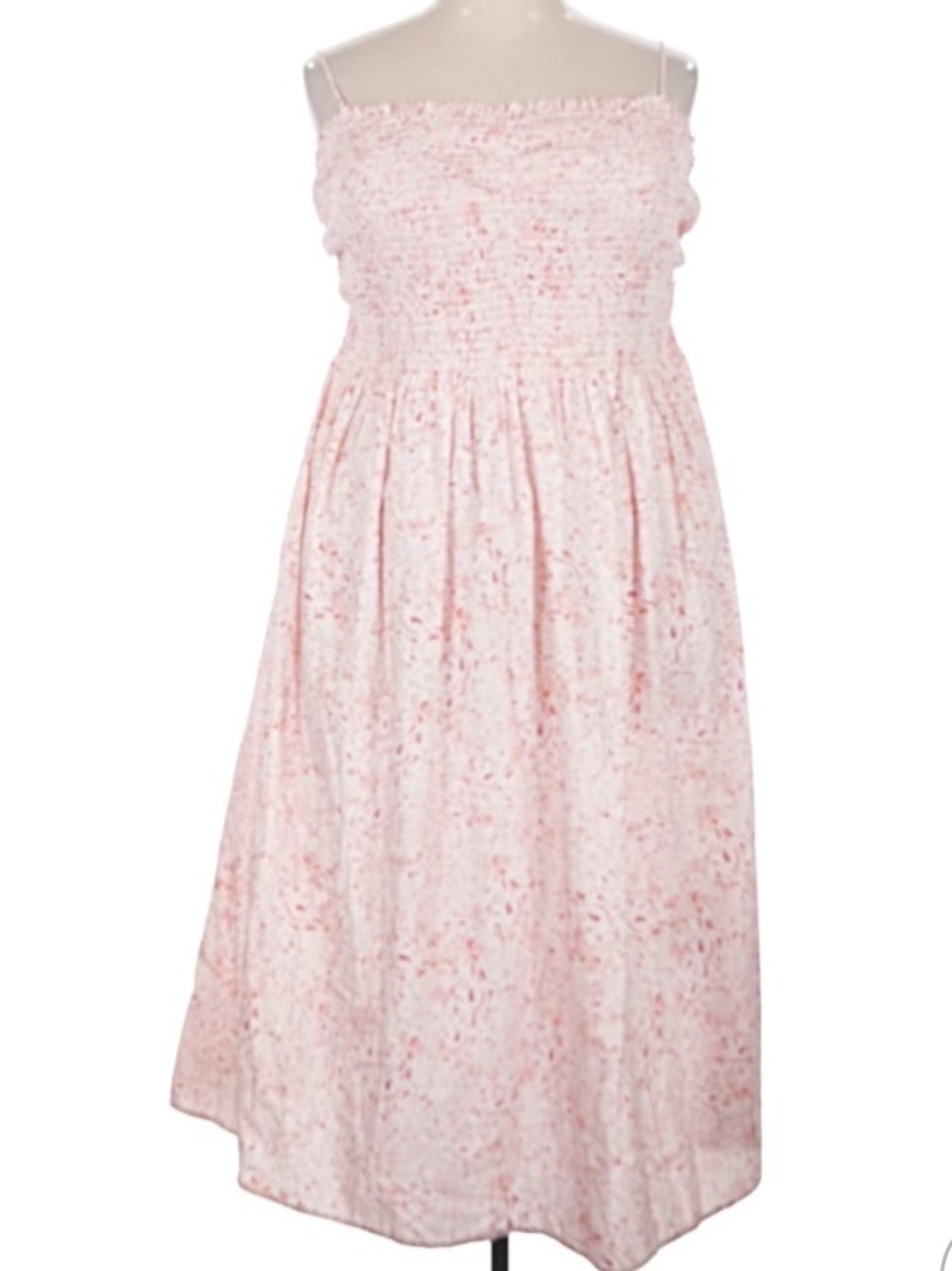 H&M Light Pink Smocked Sundress